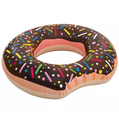 Boia Inflável Donut Chocolate - Mor 
