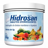 Hidrosan Plus Efervescente Desinfecção Hortifrutícolas 250g