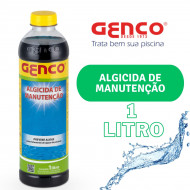 Algicida Extra Forte 2 em 1 Genco Genpool 1 litro