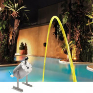 Refletor ABS RGB para piscina - Sodramar - Led Pool 133 p/ até 16m²