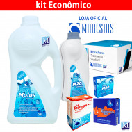 Kit Mplus Oxidante + M20 Sanitizante + Teste M20 + Teste PH + Alcalinidade total Maresias