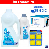 Kit M20 Sanitizante + MPlus Oxidante + Clear gel Clarificante