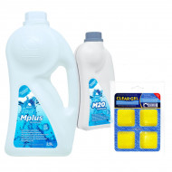 Kit M20 Sanitizante + MPlus Oxidante + Clear gel Clarificante
