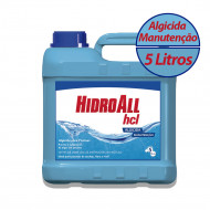 Algicida Manutenção HCL 5 Litros Hidroall