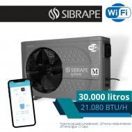 Trocador de calor Sibrape WIFI ORTUM PRIME S21 até 30.000 litros 