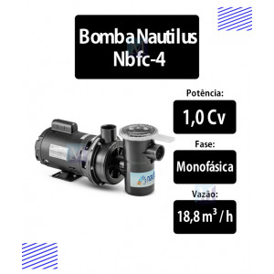 Bomba para piscinas 1,0 CV (NBFC4) - Nautilus