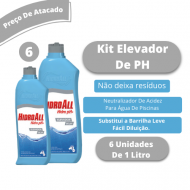 Elevador de PH Hidroall HIDRO PH+ líquido 1 litro