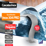 Cascata Slim Grande Aço Inox 304 Pro