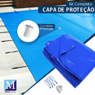 Instalação de capa de proteçao para piscina (Disponível somente para cidade SP)