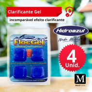kit Algicida de Choque e Manutenção 1 litro Hidroazul