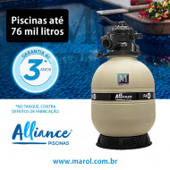 Filtro para piscinas até 28 mil litros FA-30 Alliance