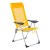 Cadeira Praia 5 posições Amarela Bel Fix