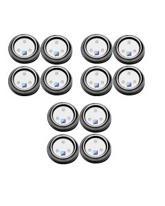 Kit 12 Leds para Piscina 9w RGB em Inox 60mm Marol Piscinas