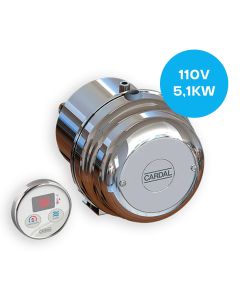 Aquecedor Hidro Digital INOX  5,1kW 127V Cardal