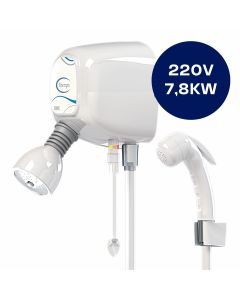 Ducha Florenza Controle Acessível Branca 7,8kw 220V Cardal