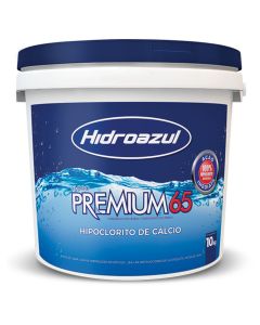 Cloro Premium Hipoclorito de Cálcio 65% 10kg Hidroazul