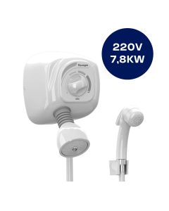 Chuveiro Elétrico Ducha Florenza Branca 7,8kw 220v Cardal