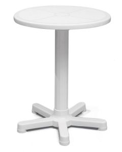 Mesa Redonda Tramontina Capri Basic Branco