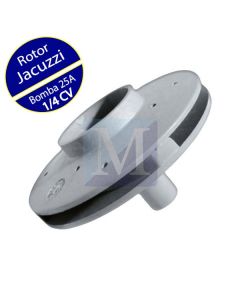 Rotor para Bomba 25A 1/4 CV - Jacuzzi