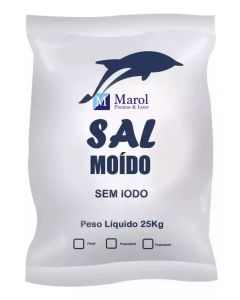 Sal Para Gerador De Cloro Em Piscina Sem Iodo Saco 25 Kg