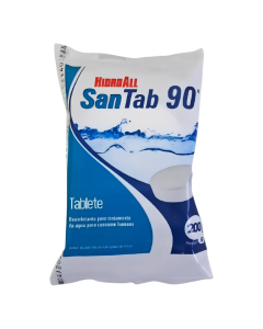 Pastilha Desinfecção De Água Consumo Humano San Tab 90 200g Hidroall