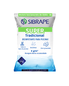 Dicloro Granulado Super Tradicional 56% 1kg Sibrape