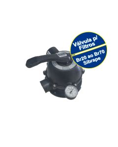 Válvula 6 Vias para Filtro Sibrape