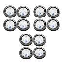 Kit 12 Leds para Piscina 9w RGB em Inox 60mm Marol Piscinas