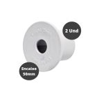 Kit  ABS Light Tech 2 Dispositivos De Retorno Encaixe 60mm