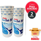 Kit 2 Tubetes Cloro Àgua Para Consumo Humano San tab 90 Hidroall 1,4kg