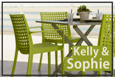 cadeiras de plastico kelly e sophie